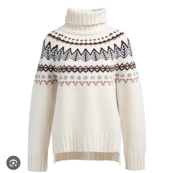 Barbour Mersea patterned sweater size 6 (UK 10) - Picture 2 of 9